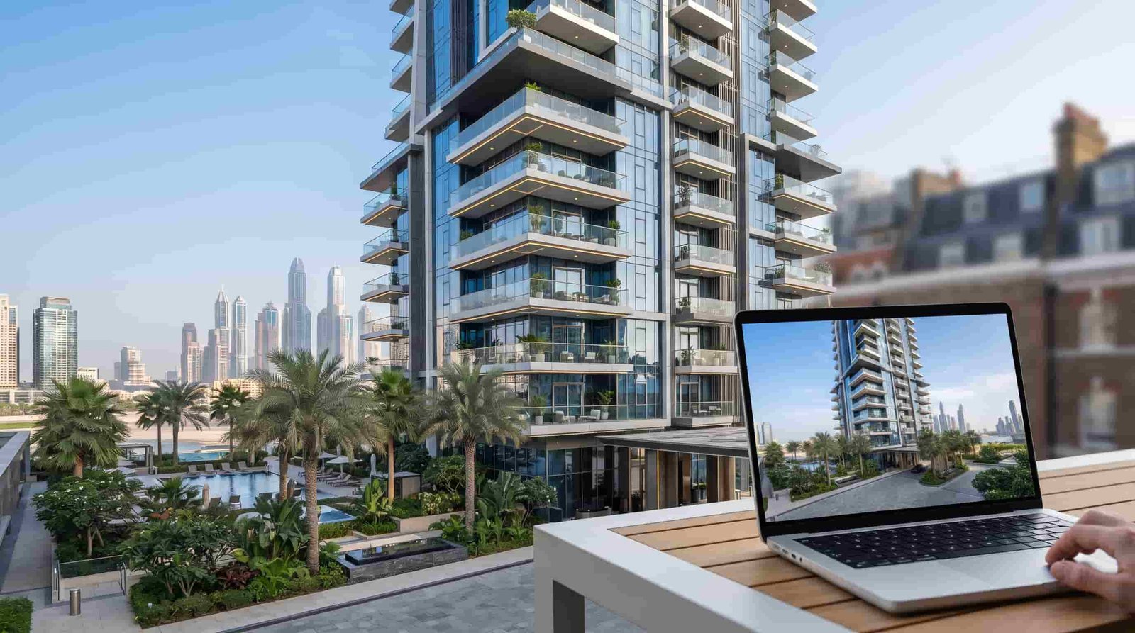 Dubai property being managed remotely by a UK-based owner