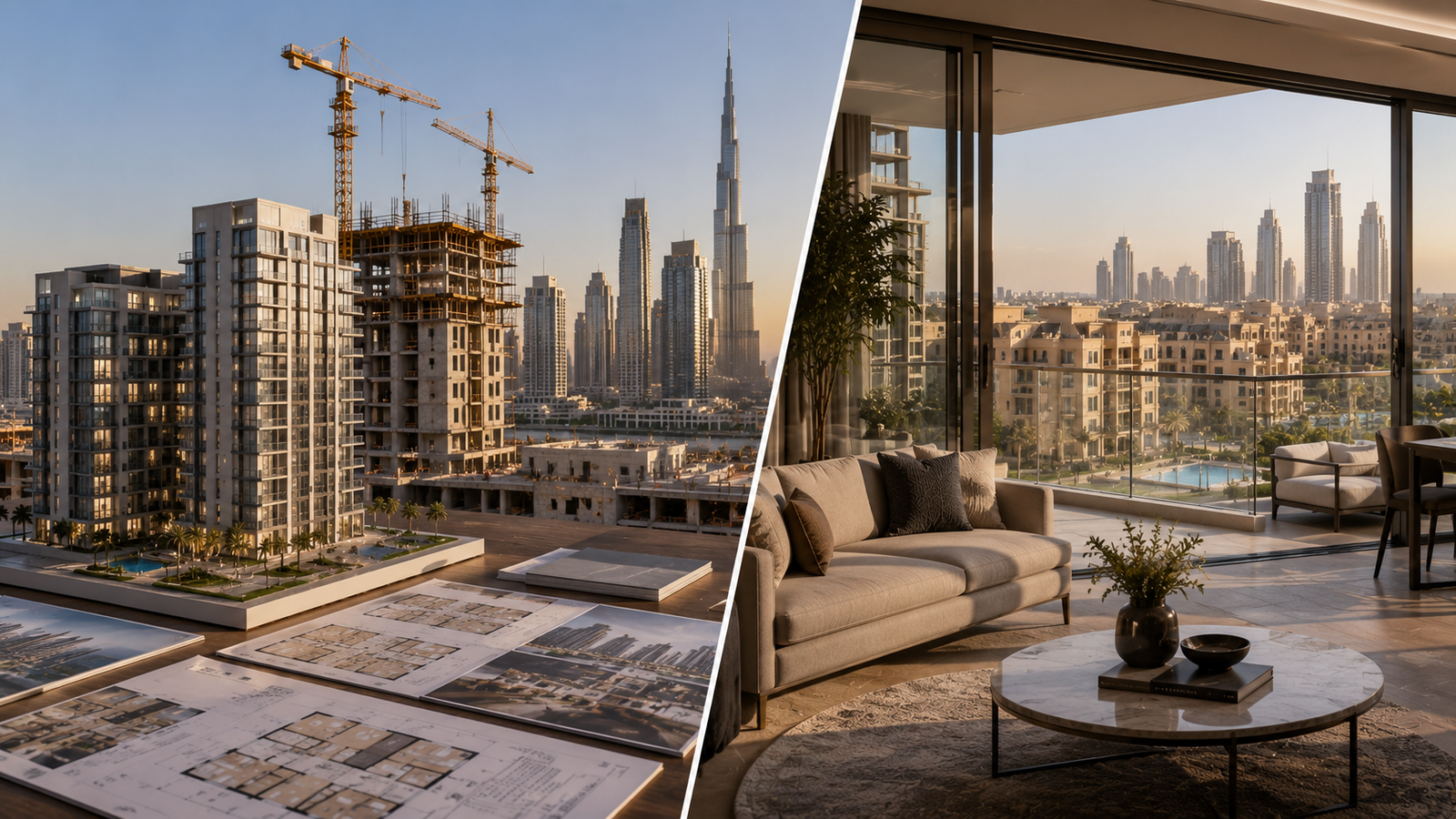 Off-plan and ready Dubai property investment options for London buyers