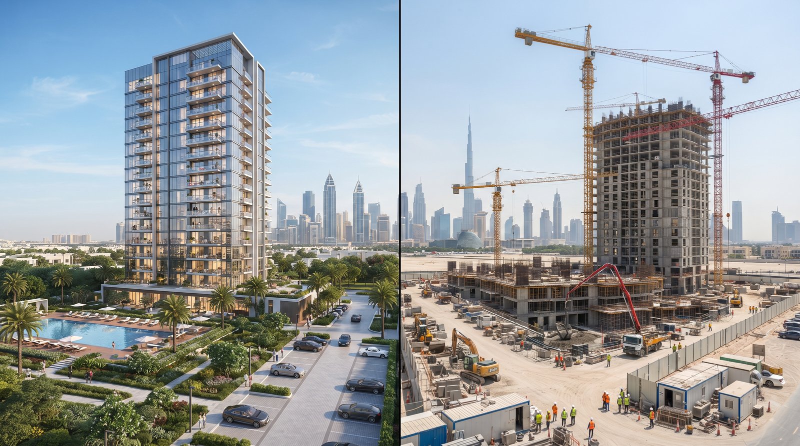 Ready property versus off-plan property in Dubai